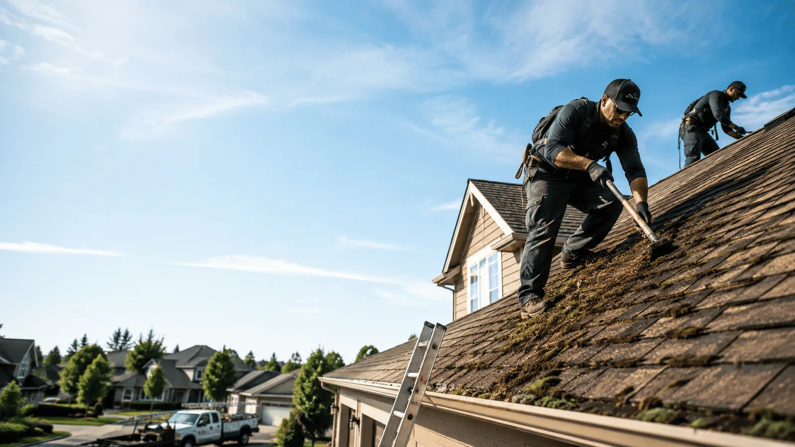 Roof Moss Removal in Faxon, OK near me